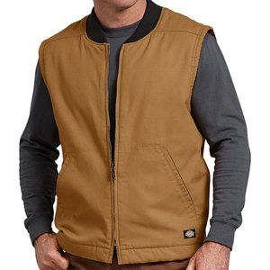Dickies Sanded Duck Insulated Vest | Men's L